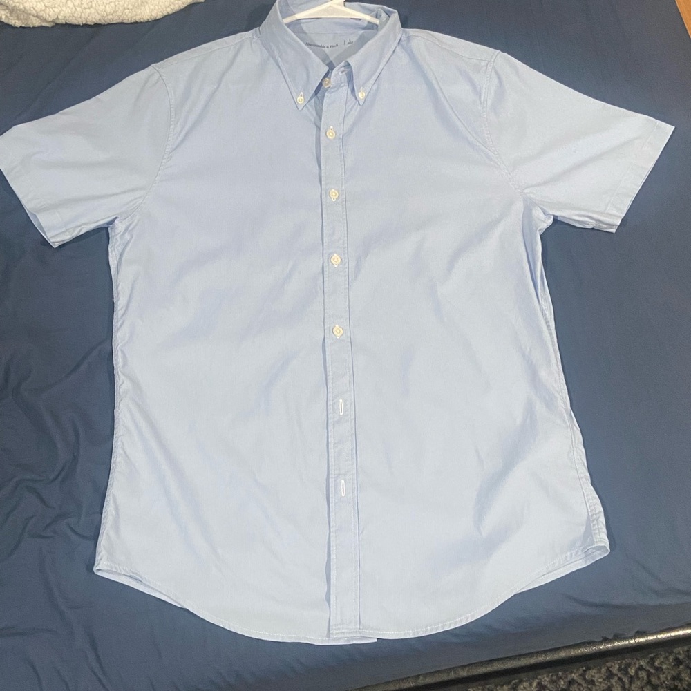 Abercrombie & Fitch Mens Performance Button-Up Shirt